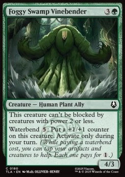 Foggy Swamp Vinebender - Magic: The Gathering | Avatar: The Last Airbender (Common) [TLA-180]