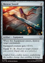 Meteor Sword - Magic: The Gathering | Avatar: The Last Airbender (Uncommon) [TLA-258]