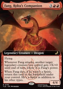 Fang, Roku's Companion (V.2) - Magic: The Gathering | Avatar: The Last Airbender: Eternal (Rare) [TLE-193]