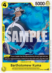 Bartholomew Kuma (OP09-108) (V.1) - Unnumbered Promos (Uncommon) [UP-OP09-108]