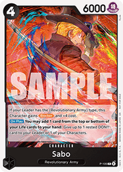 Sabo (P-105) (V.1) - Promos (Promo) [P-105]