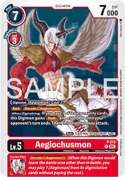Aegiochusmon (P-213) - Promos (Promo) [P-213]