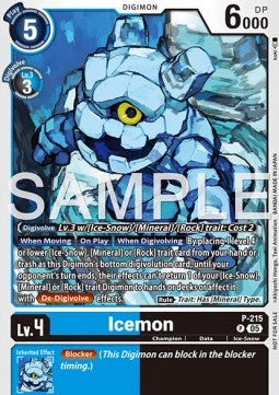 Icemon (P-215) - Promos (Promo) [P-215]