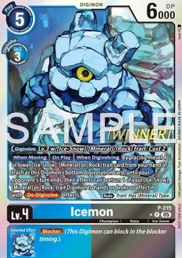 Icemon (P-215) - Official Tournament Pack Events (Alternative Art) [OTPE-P-215]