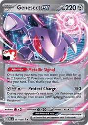 Genesect ex - Play! Pokémon Prize Pack Series Eight (Prize Pack Series) [PPS8-BLK 067]
