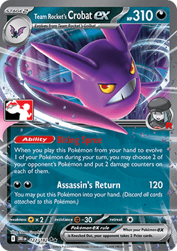 Team Rocket's Crobat ex
