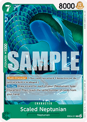 Scaled Neptunian (EB04-011) - The Azure Sea's Seven (Common) [OP14-EB04-011]