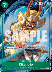 Kikunojo (EB04-012) (V.2) - The Azure Sea's Seven (Alternate Art) [OP14-EB04-012]