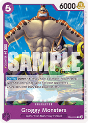 Groggy Monsters (EB04-033) - The Azure Sea's Seven (Common) [OP14-EB04-033]