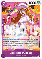 Charlotte Pudding (EB04-034) - The Azure Sea's Seven (Common) [OP14-EB04-034]