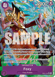 Foxy (EB04-036) (V.2) - The Azure Sea's Seven (Alternate Art) [OP14-EB04-036]