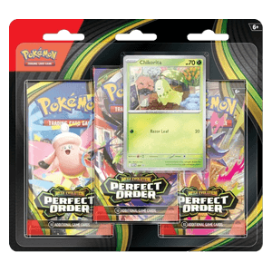 Perfect Order: Chikorita 3-Pack Blister - Perfect Order