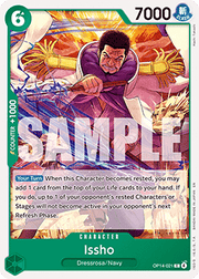 Issho (OP14-021) - The Azure Sea's Seven (Common) [OP14-021]
