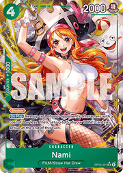 Nami (OP14-031) (V.2) - The Azure Sea's Seven (Alternate Art) [OP14-031]