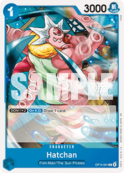 Hatchan (OP14-051) - The Azure Sea's Seven (Common) [OP14-051]