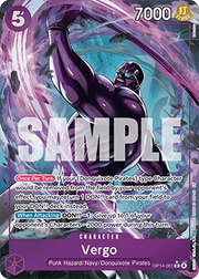 Vergo (OP14-061) (V.2) - The Azure Sea's Seven (Alternate Art) [OP14-061]