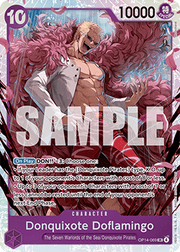 Donquixote Doflamingo (OP14-069) (V.1) - The Azure Sea's Seven (Super Rare) [OP14-069]
