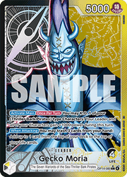 Gecko Moria (OP14-080) (V.2) - The Azure Sea's Seven (Alternate Art) [OP14-080]