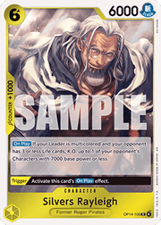 Silvers Rayleigh (OP14-108) - The Azure Sea's Seven (Rare) [OP14-108]
