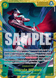 Dracule Mihawk (OP14-119) (V.1) - The Azure Sea's Seven (Secret Rare) [OP14-119]