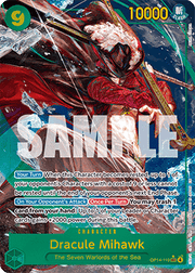Dracule Mihawk (OP14-119) (V.2) - The Azure Sea's Seven (Alternate Art) [OP14-119]