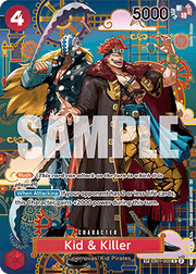Kid & Killer (EB01-003) - The Azure Sea's Seven (Special Rare) [OP14-EB01-003]