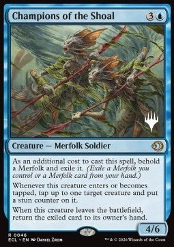Champions of the Shoal - Lorwyn Eclipsed: Promos (Rare) [PECL-46]