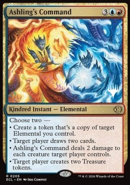 Ashling's Command - Lorwyn Eclipsed: Promos (Rare) [PECL-205]