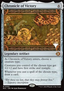 Chronicle of Victory - Lorwyn Eclipsed: Promos (Mythic) [PECL-253]
