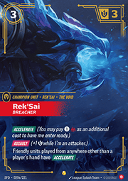 Rek'Sai, Breacher (V.2 - Showcase) - Spiritforged (Showcase) [SFD-029a]