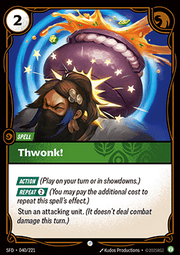 Thwonk! - Spiritforged (Common) [SFD-040]