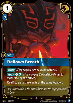 Bellows Breath - Spiritforged (Rare) [SFD-080]