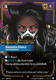 Renata Glasc, Mastermind (V.1 - Epic) - Spiritforged (Epic) [SFD-088]