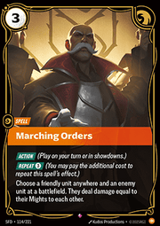 Marching Orders - Spiritforged (Rare) [SFD-114]