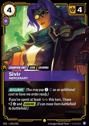 Sivir, Mercenary (V.2 - Showcase)