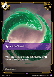 Spirit Wheel - Spiritforged (Rare) [SFD-144]