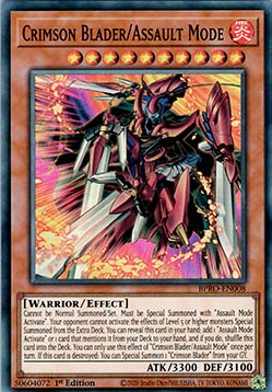 Crimson Blader/Assault Mode - Burst Protocol (Super Rare) [BPRO-008]