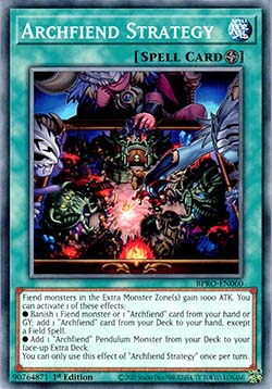 Archfiend Strategy - Burst Protocol (Common) [BPRO-060]