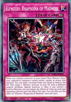 Elfnotes: Rhapsodia of Madness - Burst Protocol (Common) [BPRO-072]