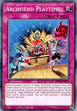 Archfiend Playtime - Burst Protocol (Common) [BPRO-073]