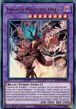 Invoked Magistus Omega (V.1 - Ultra Rare) - Burst Protocol (Ultra Rare) [BPRO-100]