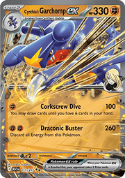 Cynthia's Garchomp ex - Ascended Heroes (Double Rare) [ASC-111]