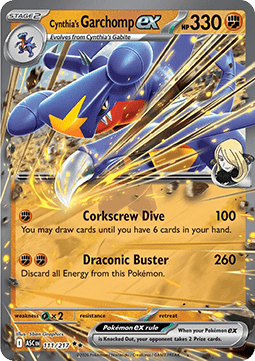 Cynthia's Garchomp ex - Ascended Heroes (Double Rare) [ASC-111]