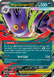 Mega Gengar ex - Ascended Heroes (Double Rare) [ASC-125]