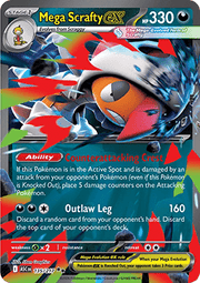 Mega Scrafty ex - Ascended Heroes (Double Rare) [ASC-135]