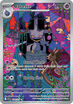 Banette - Ascended Heroes (Illustration Rare) [ASC-234]