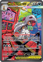 Mega Scrafty ex - Ascended Heroes (Special Illustration Rare) [ASC-285]