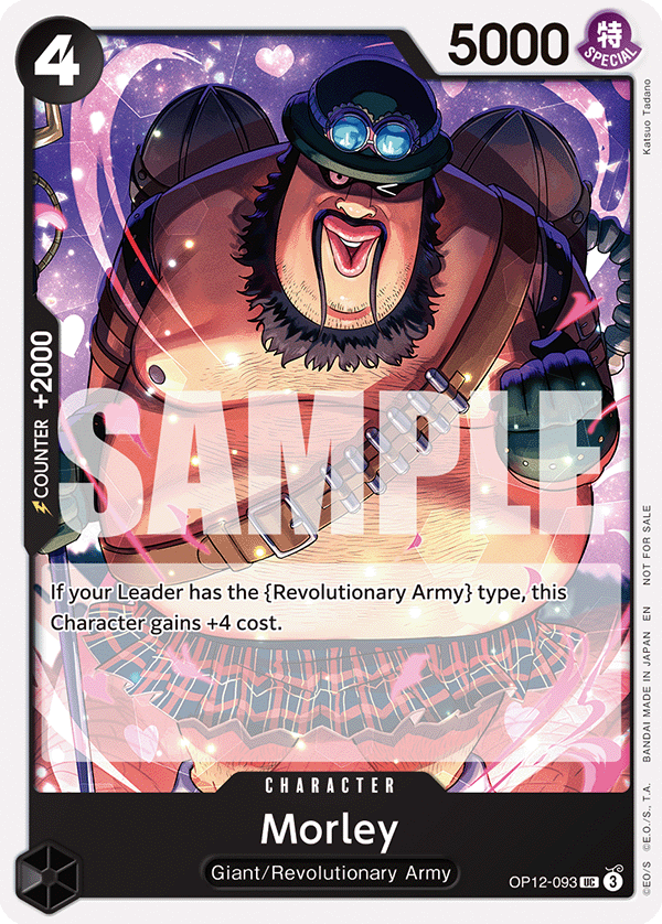 Morley (OP12-093) (V.1) - Unnumbered Promos (Uncommon) [UP-OP12-093]