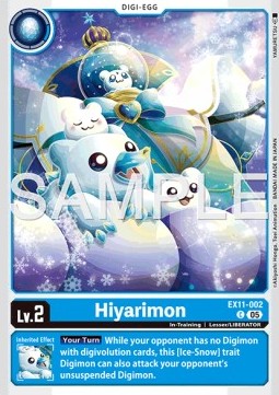 Hiyarimon (EX11-002) (V.1) - Dawn of Liberator (Common) [EX-11-002]