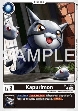Kapurimon (EX11-004) (V.1) - Dawn of Liberator (Common) [EX-11-004]